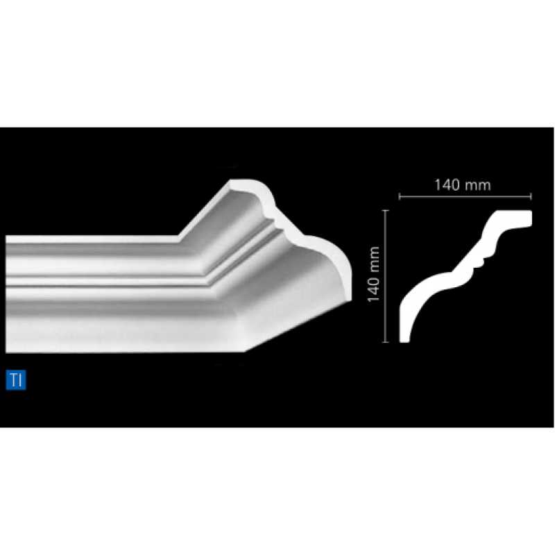 Потолочный плинтус из пенопласта NMC Nomastyl TI в Казани