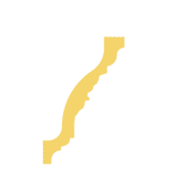 Потолочный плинтус glanzepol GP12 в Казани