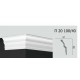 Плинтус потолочный П 20 100/40 в Казани