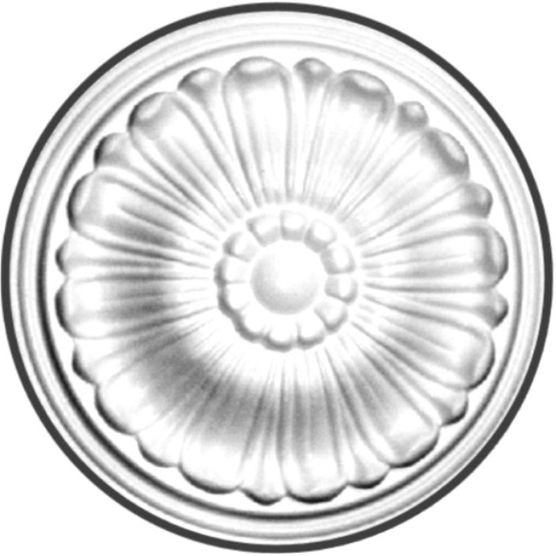 Розетка потолочная из полистирола C21 в Казани