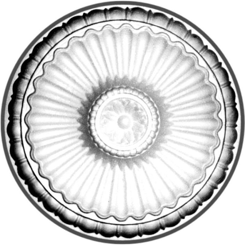 Розетка потолочная из полистирола R6 в Казани