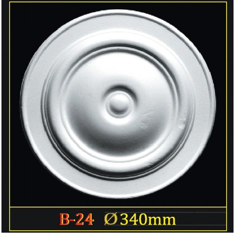 Розетка потолочная из полистирола B24 в Казани