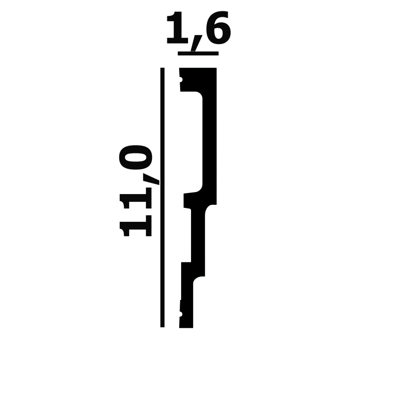 Плинтус P109 Перфект Плюс