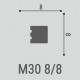 Молдинг М30 8-8