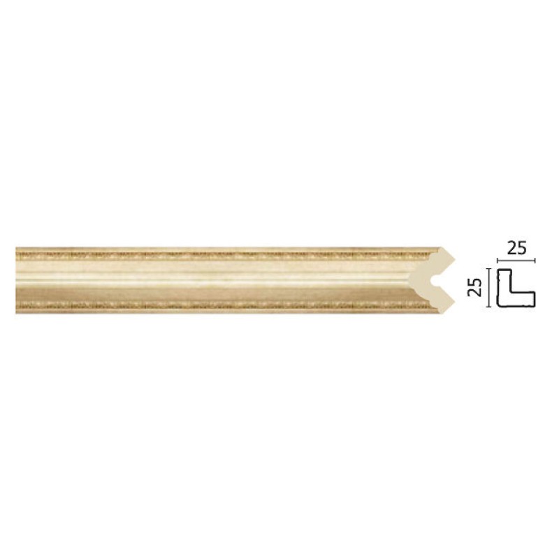 C1025-933 Угол (25х25х2400) 45 в Казани