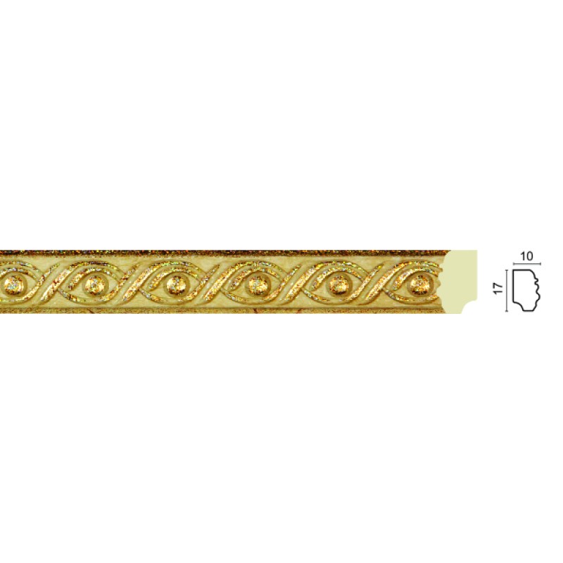 Молдинг Цветная лепнина 58-33 в Казани