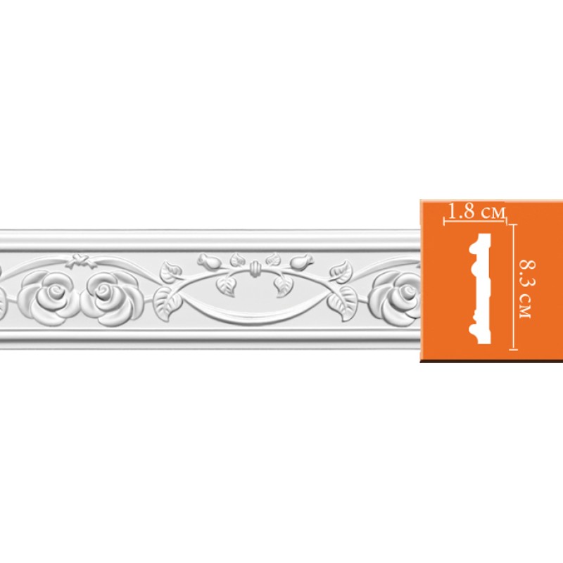 DT 9861/45 молдинг DECOMASTER-1 (84х20х2400мм) =DT-8624 в Казани