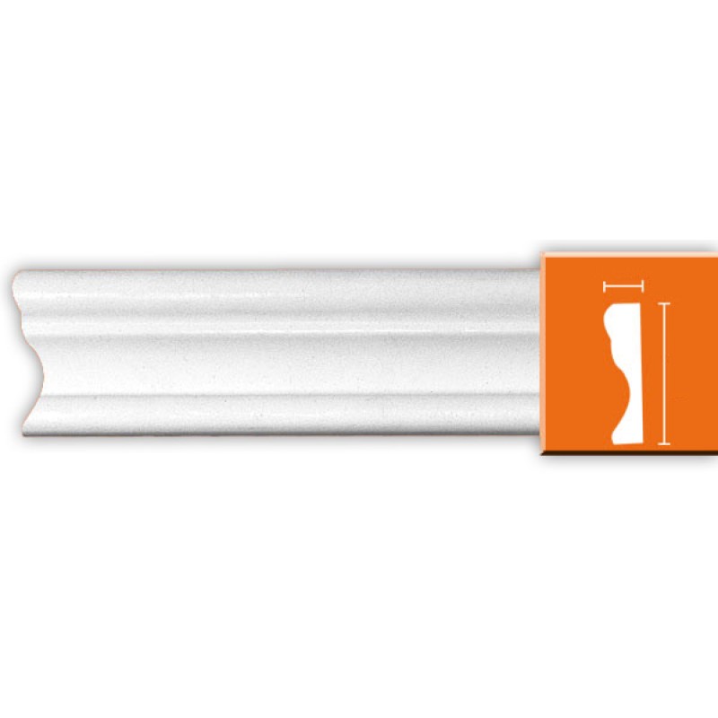 97124/50 FLEXIBLE молдинг DECOMASTER-2 (33х15х2400мм) в Казани