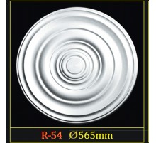 Розетка потолочная из полистирола R54 в Казани