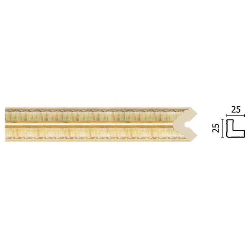 C1025-553 Угол (25х25х2400) 45 в Казани