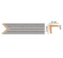 Цветной угол Decomaster 116s-55 ДМ (22*22*2400) в Казани