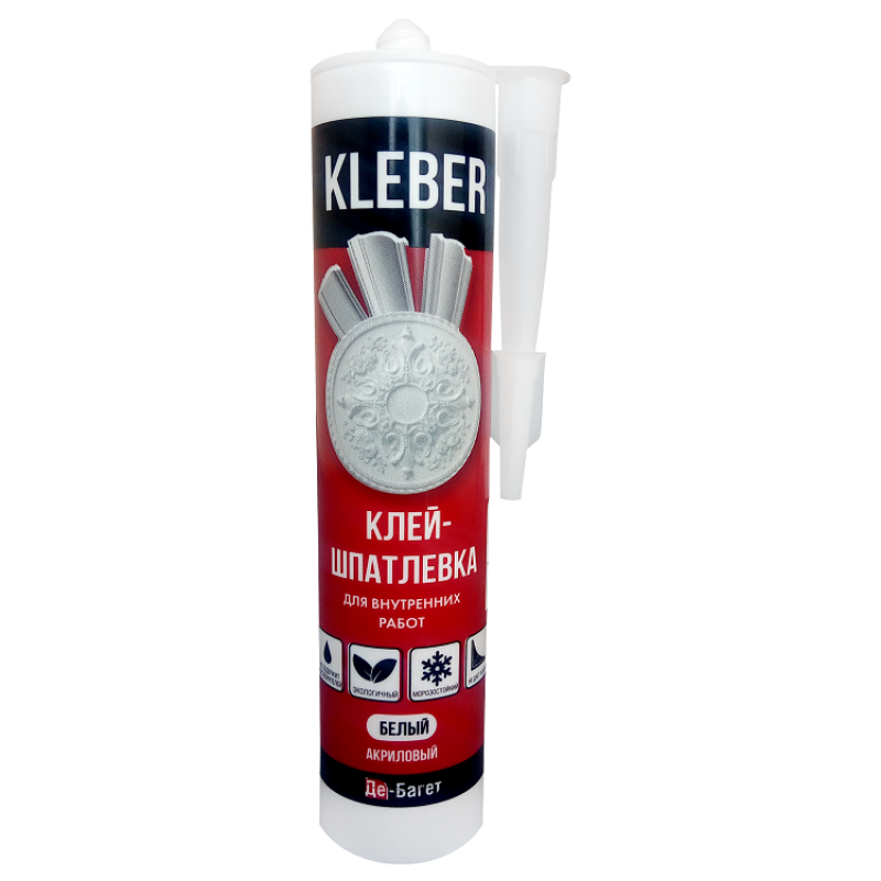 Монтажный клей-шпатлевка Де-Багет Kleber 0,5 кг в Казани