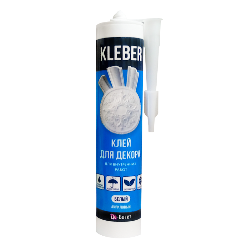 Монтажный клей для декора Де-багет Kleber 290 мл в Казани