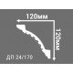 Потолочный плинтус с рисунком ДП 24/170 в Казани