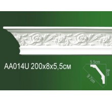 Карниз полиуретановый AA014U в Казани