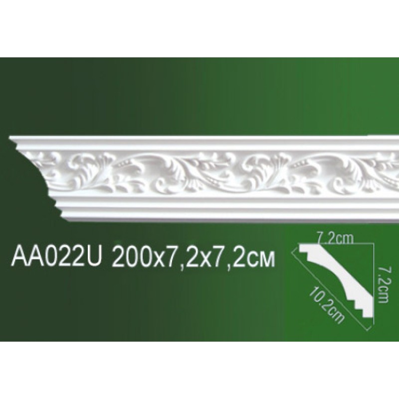 Карниз полиуретановый AA022U в Казани
