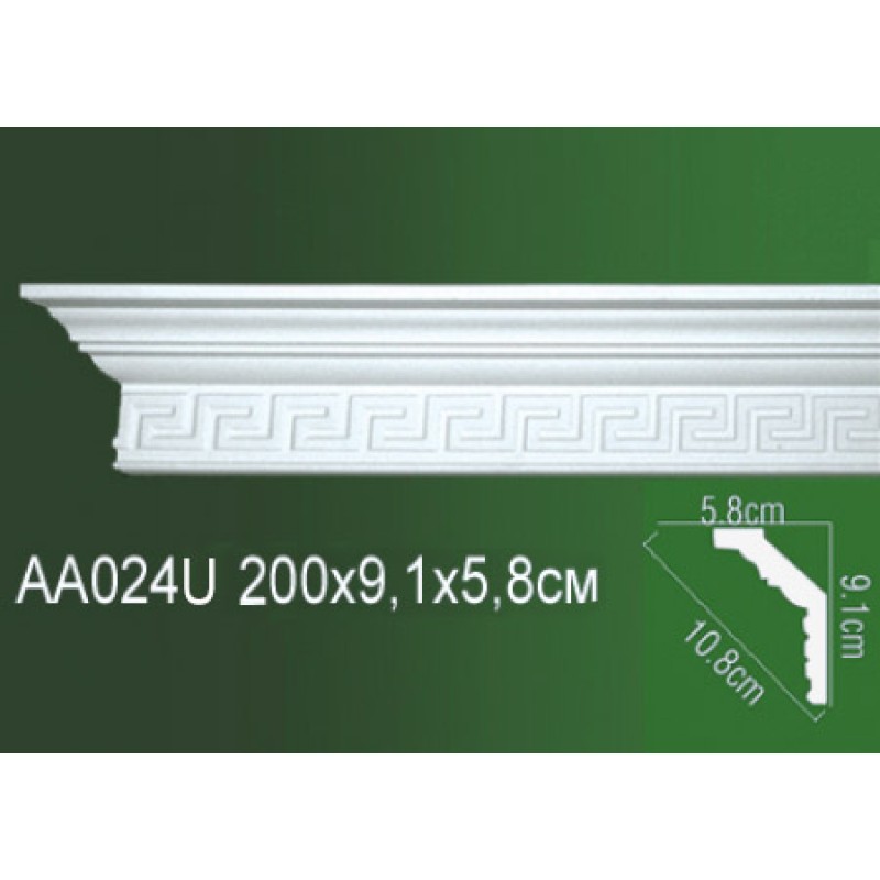 Карниз полиуретановый AA024U в Казани