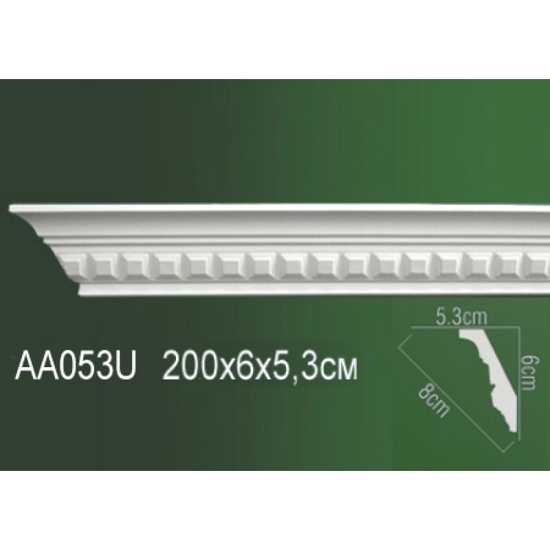 Карниз полиуретановый AA053U в Казани