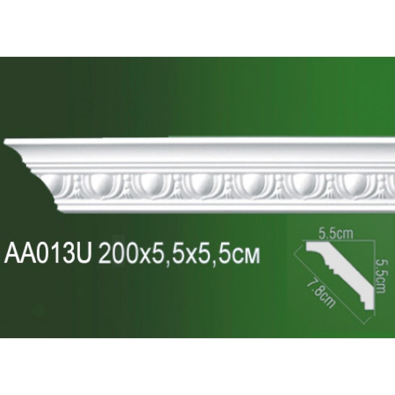 Карниз полиуретановый AA013U в Казани