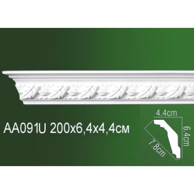 Карниз полиуретановый AA091U в Казани