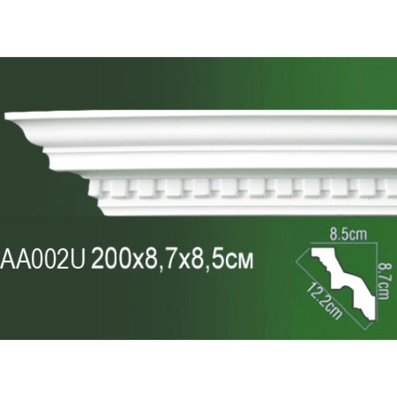 Карниз полиуретановый AA002U в Казани