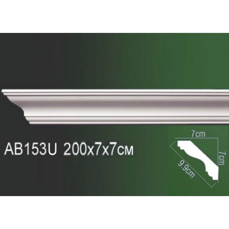 Карниз полиуретановый AB153U в Казани