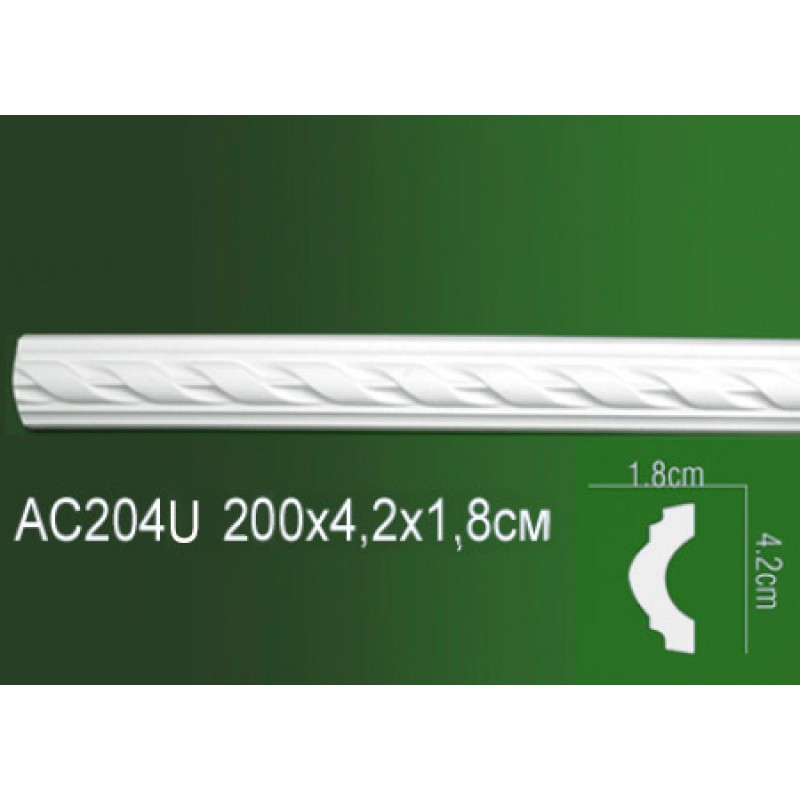 Молдинг полиуретановый AC204U в Казани