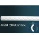 Молдинг гибкий AC204F в Казани