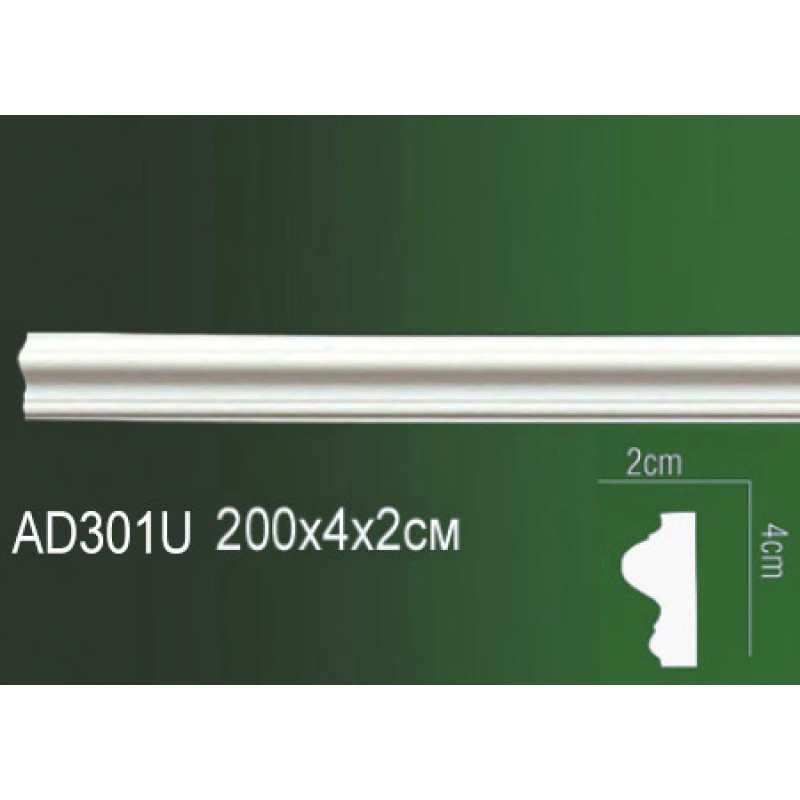Молдинг полиуретановый AD301U в Казани