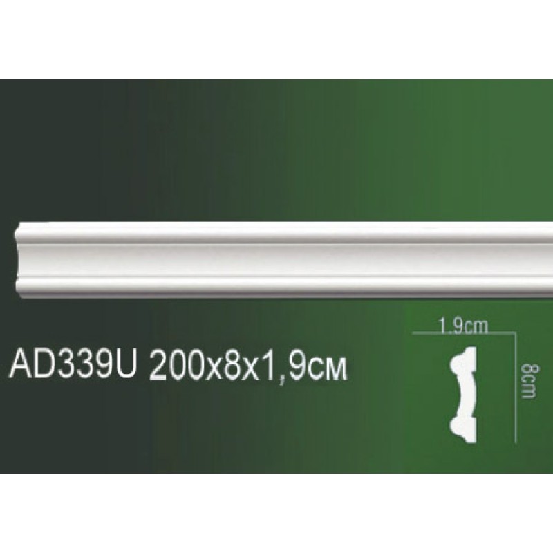 Молдинг полиуретановый AD339U в Казани