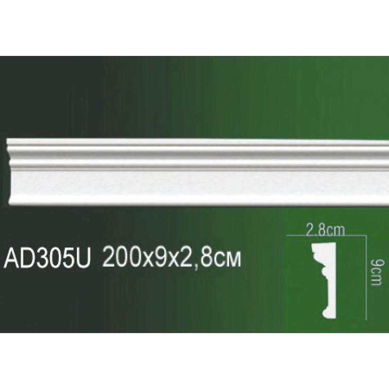 Молдинг полиуретановый AD305U в Казани