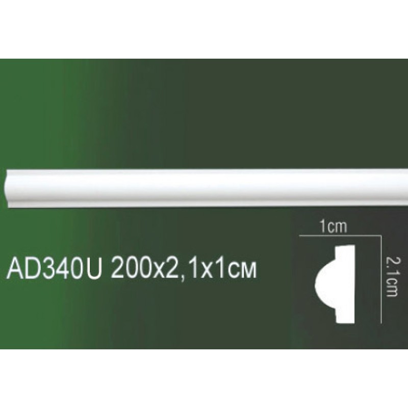 Молдинг полиуретановый AD340U в Казани