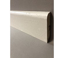 Плинтус напольный МДФ SM 02-80 Аивори крем в Казани