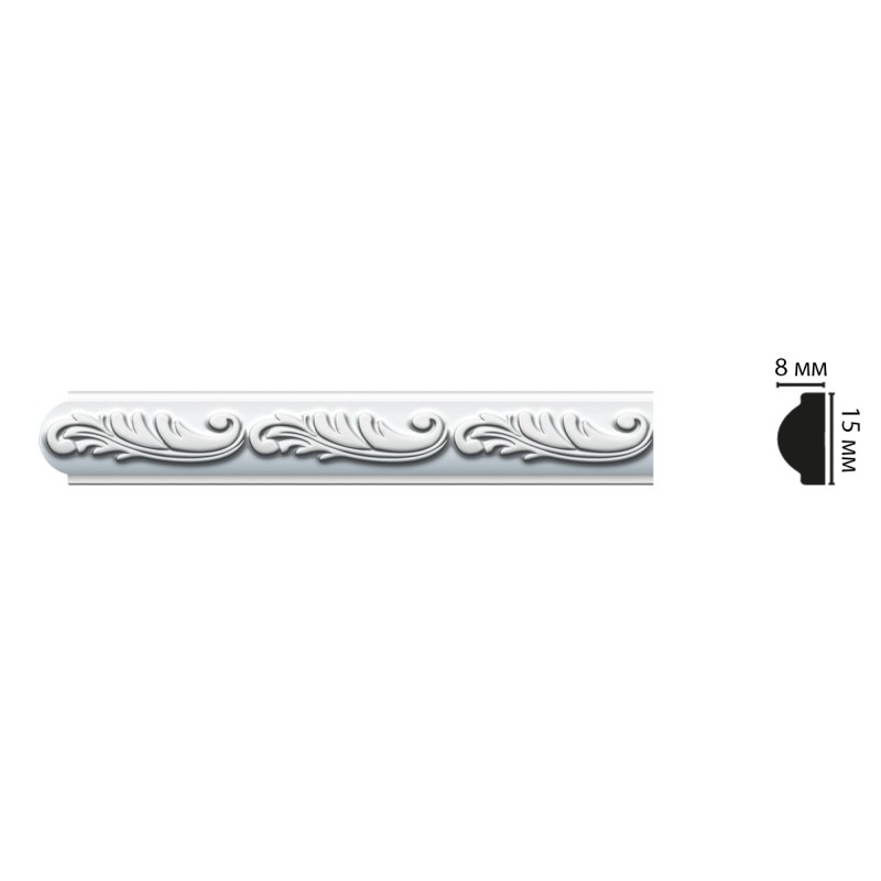 D130B/80 Молдинг ДМ(15*8*2000 мм) в Казани
