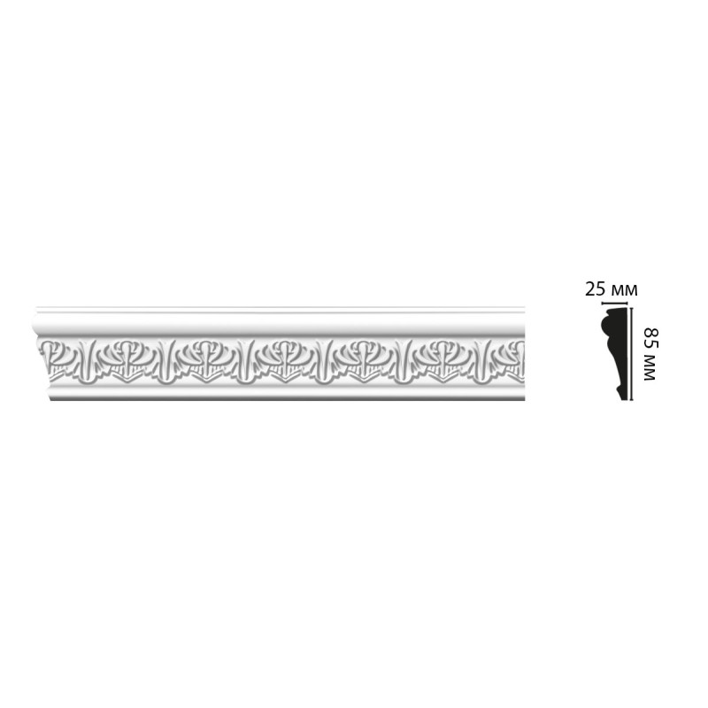 D152B/18 Плинтус ДМ(85*25*2000 мм) в Казани