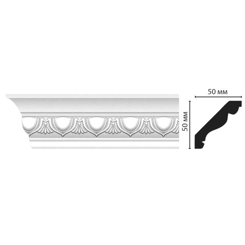 D155A/24 Плинтус ДМ(50*50*2000 мм) в Казани