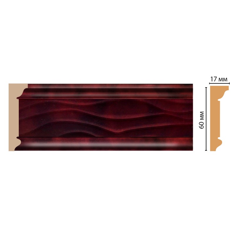 D219-62 ШК/30 плинтус DECOMASTER(60*17*2400 мм) в Казани
