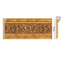 D226-58 ШК/20 плинтус DECOMASTER(90*20*2400 мм) в Казани