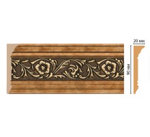 D226-57 ШК/20 плинтус DECOMASTER(90*20*2400 мм) в Казани