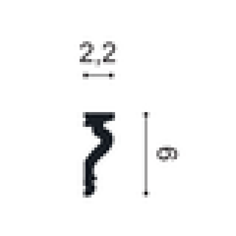 Молдинг гибкий DX174F  в Казани