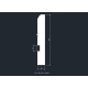 Плинтус напольный PN 120LED в Казани