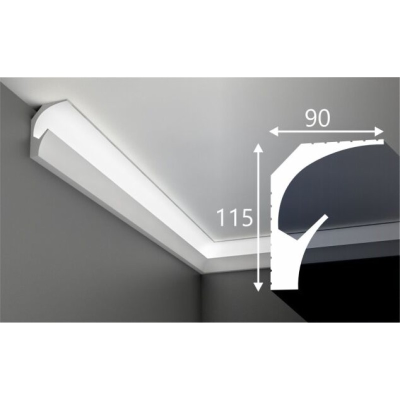 К25, карниз 115х90, экополимер в Казани