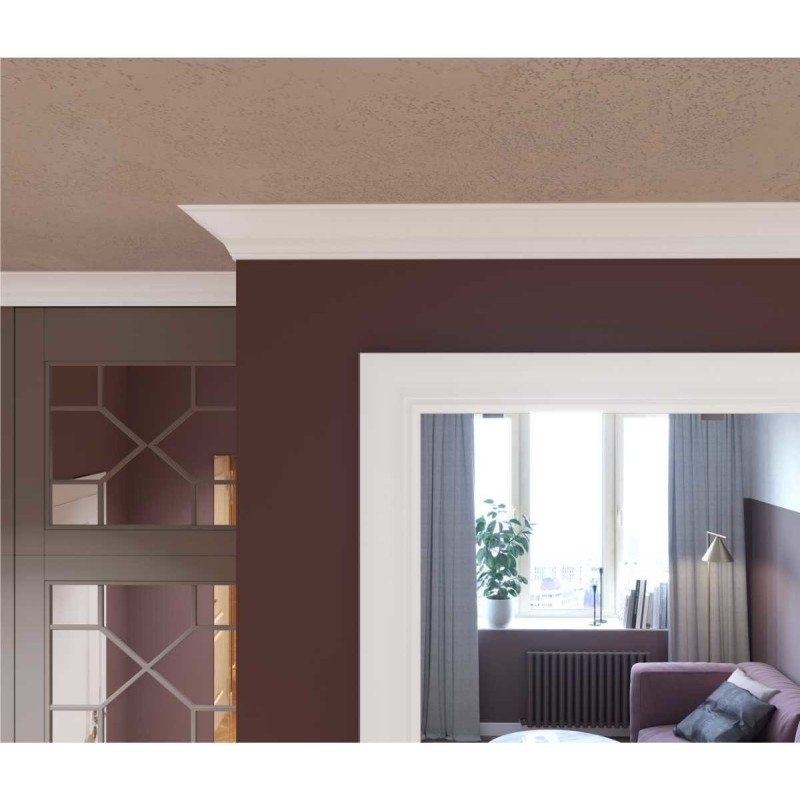 Молдинг М029, 85х14, 2000мм, Экополимер/12 в Казани