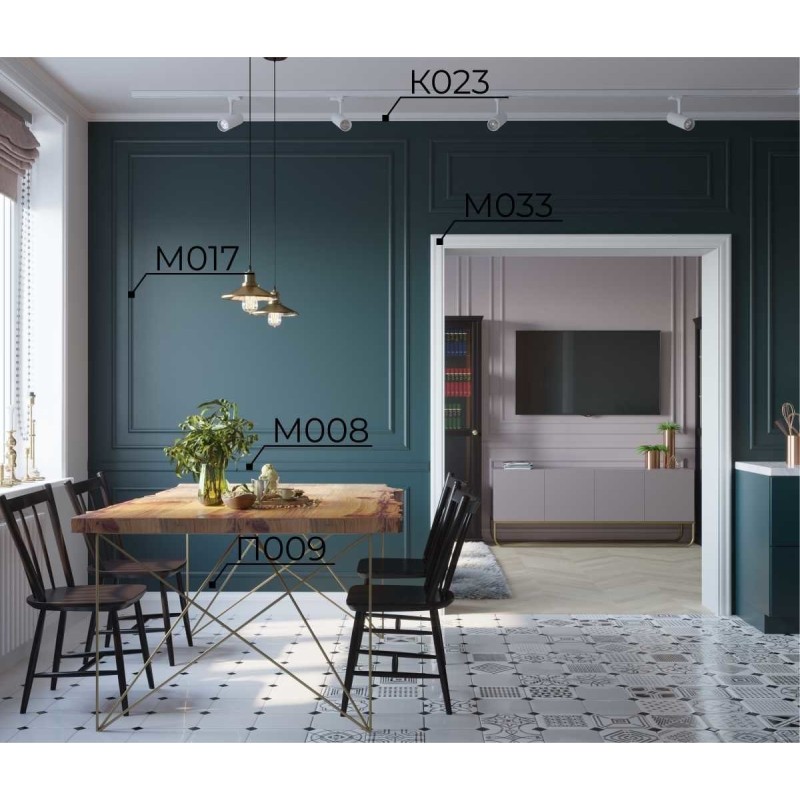 Карниз К023, 40х25, экополимер в Казани