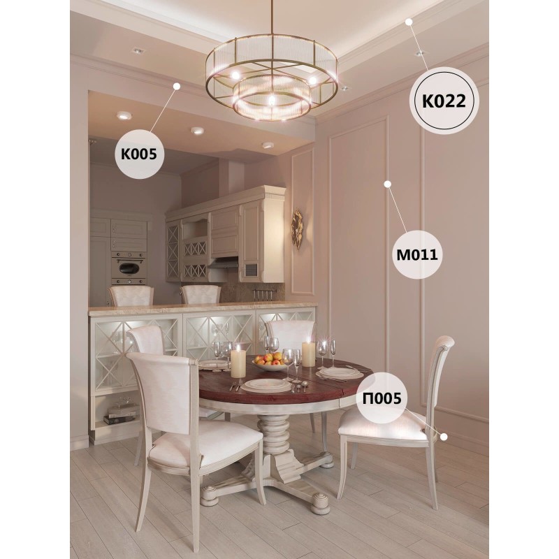 Карниз К022, 45х30, экополимер в Казани