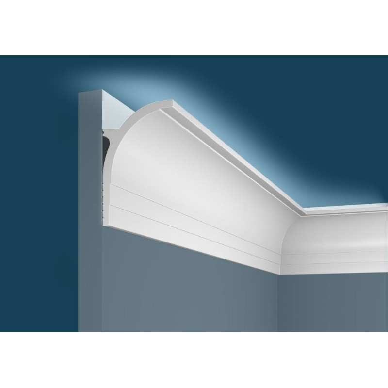 Карниз К045, 85х55мм, 2000мм, экополимер в Казани