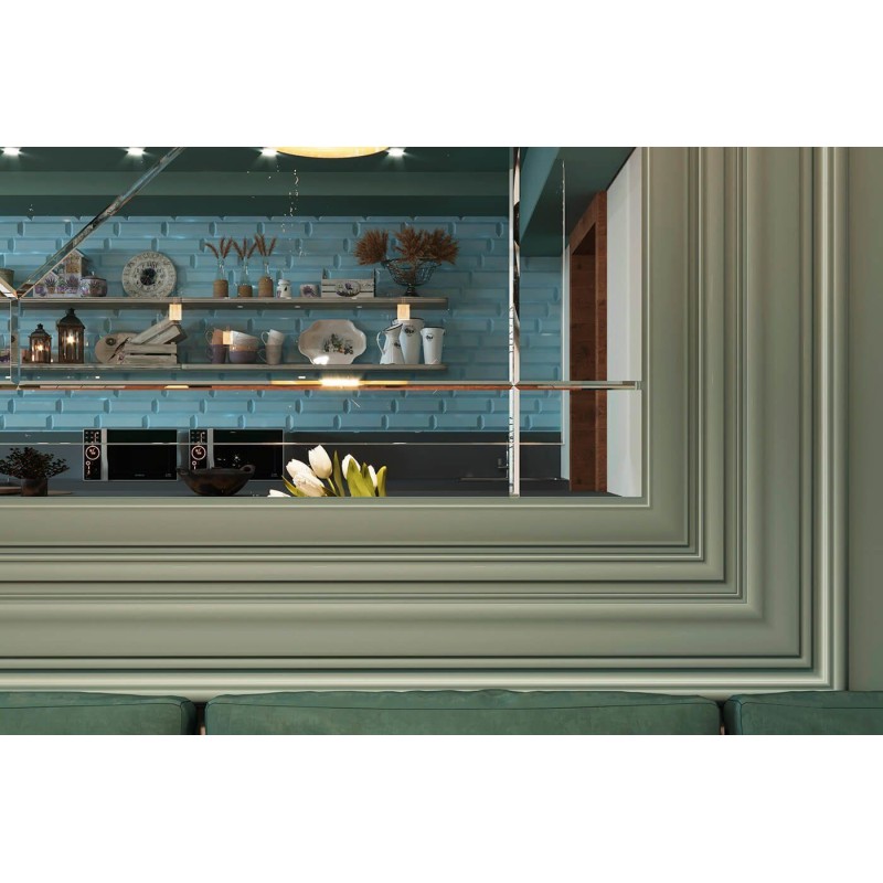 Молдинг М33, 76х14, 2000мм, Экополимер/15 в Казани