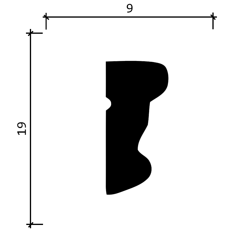 DD25 Молдинг из дюрополимера в Казани