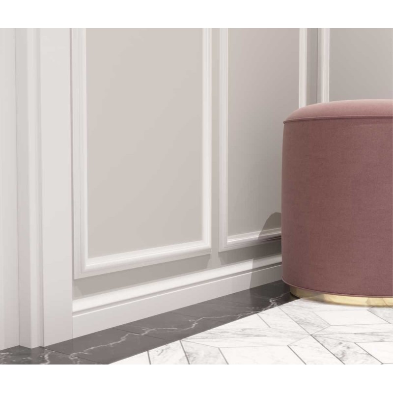 Плинтус П001, 78х21, экополимер в Казани