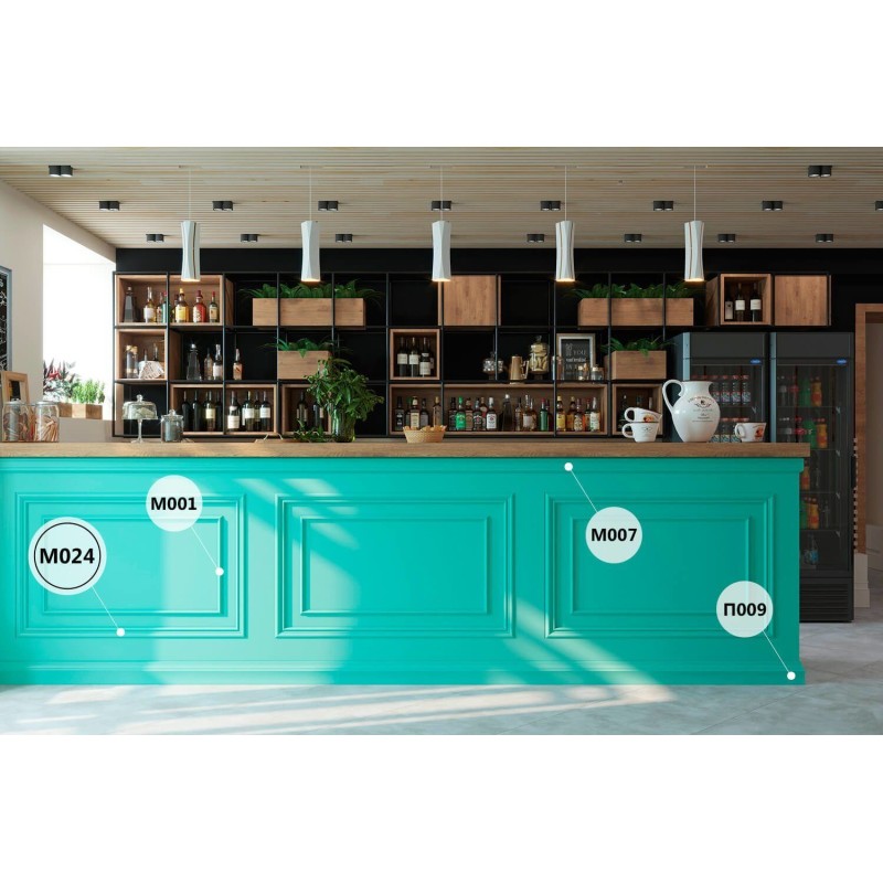 Молдинг М24, 58х19, 2000мм, Экополимер/15 в Казани